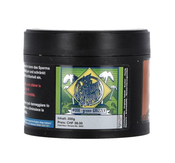 187 Strassenbande - #08 Green Grizzly - 200g - Shisha Tabak