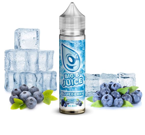 Big B Juice - Blueberry ICE Line - 50/60ml Liquid (Shortfill) Big B Juice - Blueberry ICE Line - 50/60ml Liquid (Shortfill)