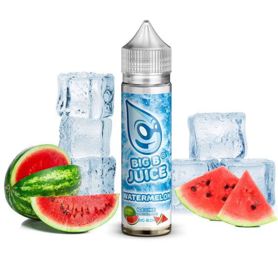 Big B Juice - Watermelon ICE Line - 50/60ml Liquid (Shortfill) Big B Juice - Watermelon ICE Line - 50/60ml Liquid (Shortfill)