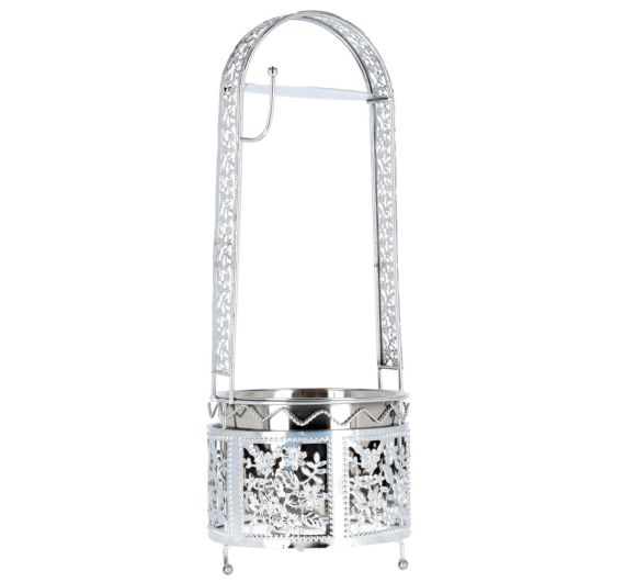 Azlan - Steel - Kohlekorb