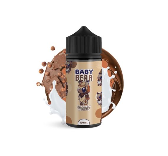 Baby Bear - Chocomilk Hazelnut - 100ml Liquid (Shortfill) Baby Bear - Chocomilk Hazelnut - 100ml Liquid (Shortfill)