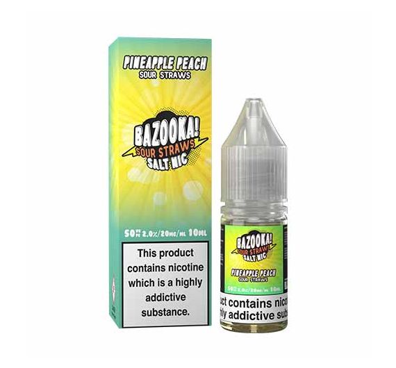Bazooka - Pineapple Peach - 10ml Liquid (Nik-Salz)