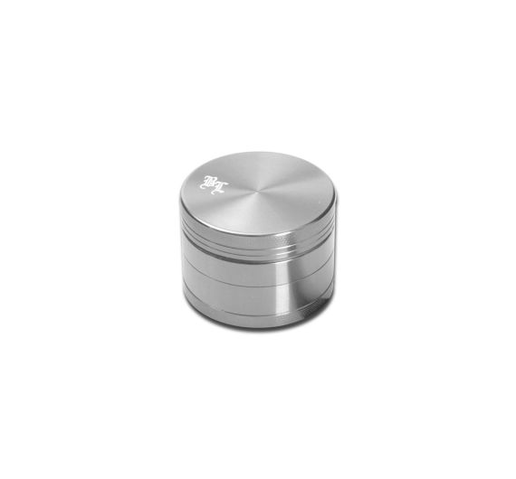Black Leaf - 4-teilig Aluminium Silber - Grinder
