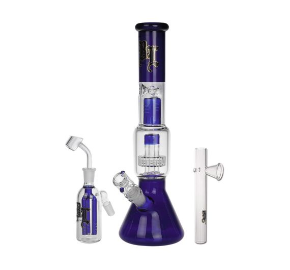 Black Leaf - Koffer Bong - Perko Ice Kräuter/Öl Black Leaf - Koffer Bong - Perko Ice Kräuter/Öl