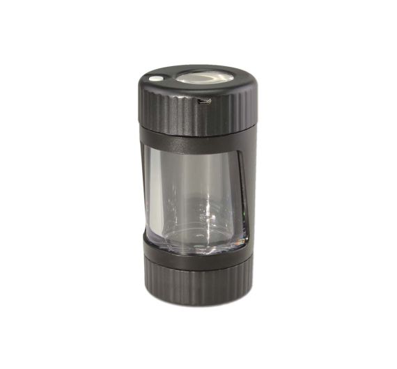 Black Leaf - Sherlock 4in1 Glow Jar Schwarz - Grinder