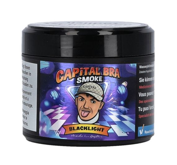 Capital Bra Smoke - Blacklight - 200g - Shisha Tabak