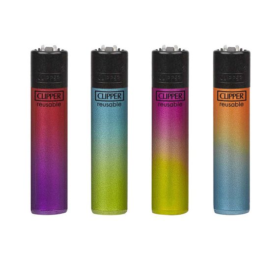 Clipper - Feuerzeug CRYSTAL GRADIENT #2 - Assortiert