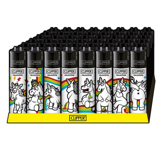 Clipper - Feuerzeuge EINHORN BEST OF - Assortiert