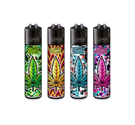 Clipper - Feuerzeuge LEAVES #41 - Assortiert