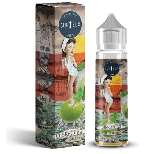 Curieux Hexagone - Cherbourg mon Amour - 50/70ml Liquid (Shortfill)