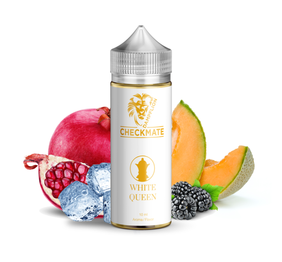 Dampflion Checkmate - White Queen - 10/120ml Liquid (Longfill)