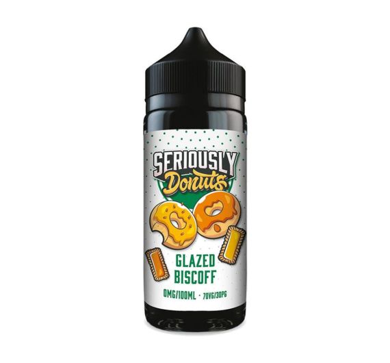 Doozy Seriously Donuts - Glazed Biscoff - 100/120ml Liquid (Shortfill) Doozy Seriously Donuts - Glazed Biscoff - 100/120ml Liquid (Shortfill)