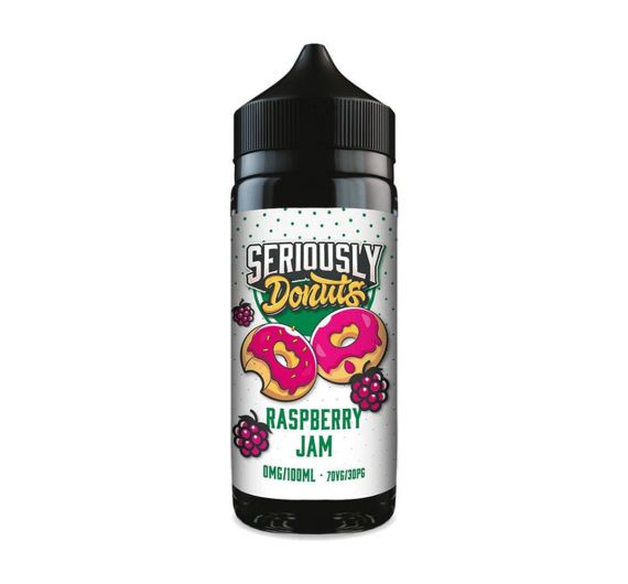 Doozy Seriously Donuts - Raspberry Jam - 100/120ml Liquid (Shortfill)
