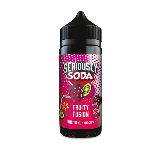Doozy Seriously Soda - Fruity Fusion - 100/120ml Liquid (Shortfill)