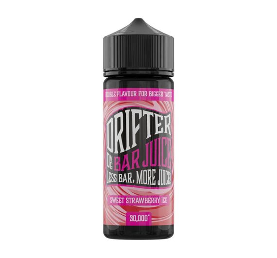Drifter Bar Juice - Sweet Strawberry Ice - 100/120ml Liquid (Shortfill)