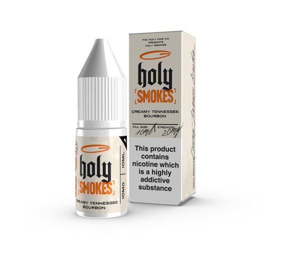 Holy Cow SMOKES - Creamy Tennessee Bourbon - 10ml Liquid (Nik Salz) Holy Cow SMOKES - Creamy Tennessee Bourbon - 10ml Liquid (Nik Salz)