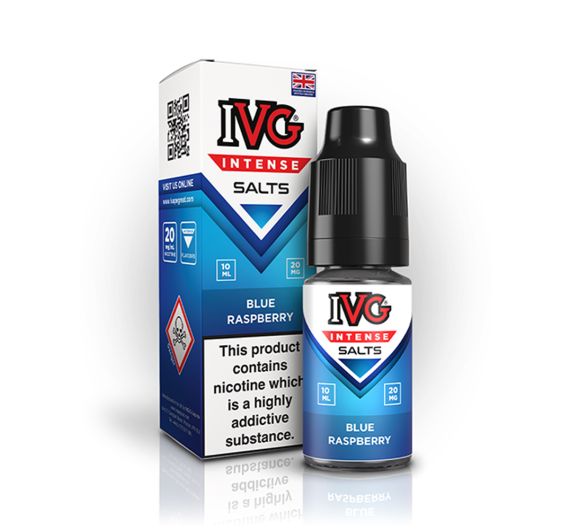IVG - Intense - Blue Raspberry - 10ml Liquid (Nik-Salz)