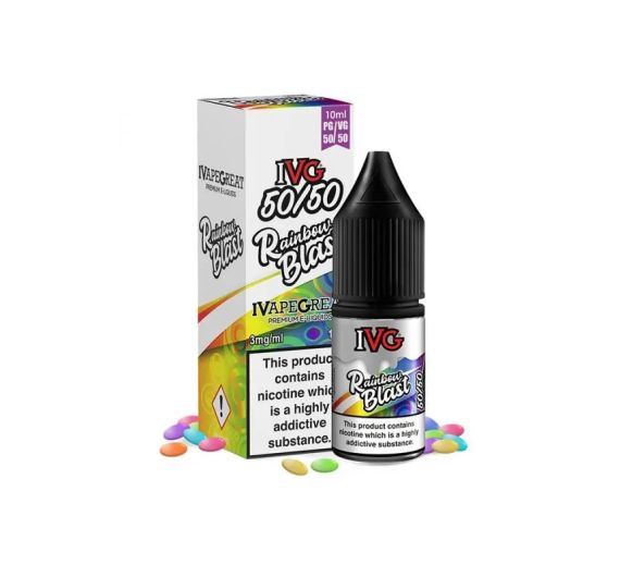 IVG 50/50 - Rainbow Blast - 10ml Liquid