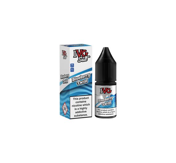 IVG Salt  - Blueberry Twist - 10ml Liquid (Nik-Salz)