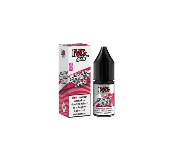 IVG Salt  - Strawberry Watermelon Breeze - 10ml Liquid (Nik-Salz)