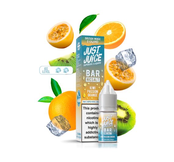 Just Juice Bar - Kiwi Passion Orange - 10ml Liquid (Nik-Salz)