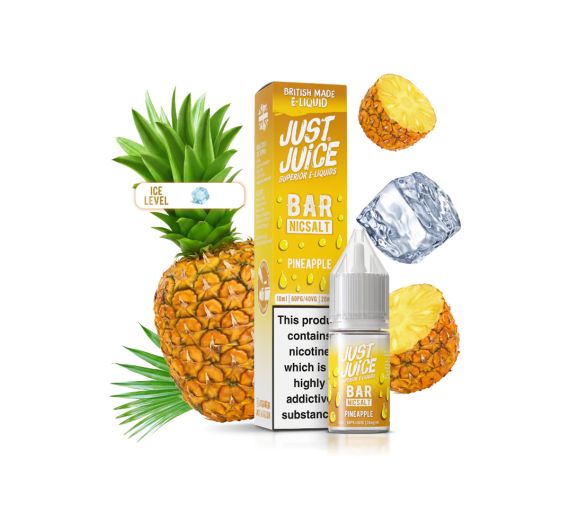 Just Juice Bar - Pineapple - 10ml Liquid (Nik-Salz)