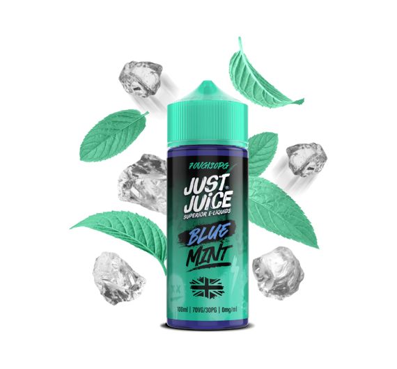 Just Juice - Blue Mint - 100/120ml Liquid (Shortfill)