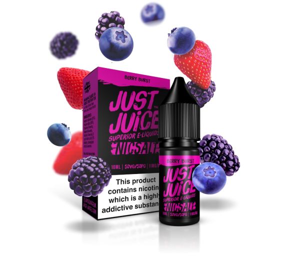Just Juice - Berry Burst - 10ml Liquid (Nik-Salz)