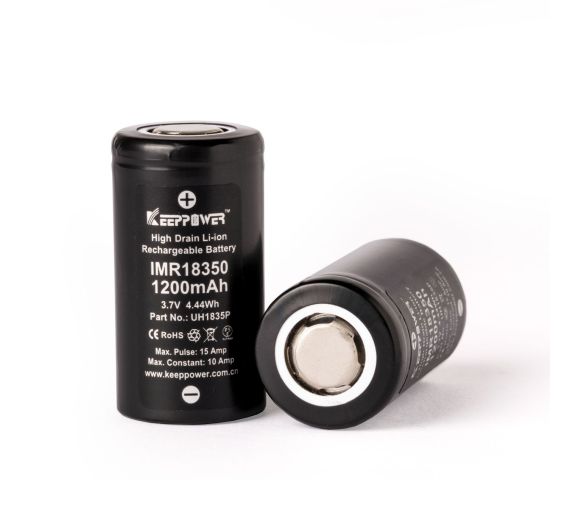 Keeppower IMR 18350 1200mAh 10A Akku