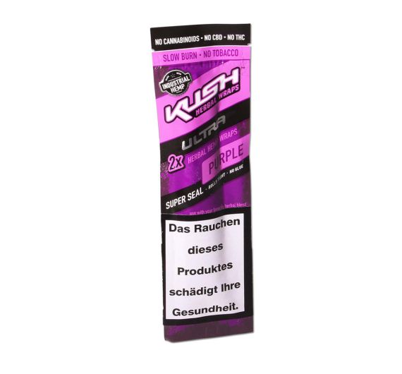 Kush Herbal - Hemp Wraps Ultra Purple Kush Herbal - Hemp Wraps Ultra Purple