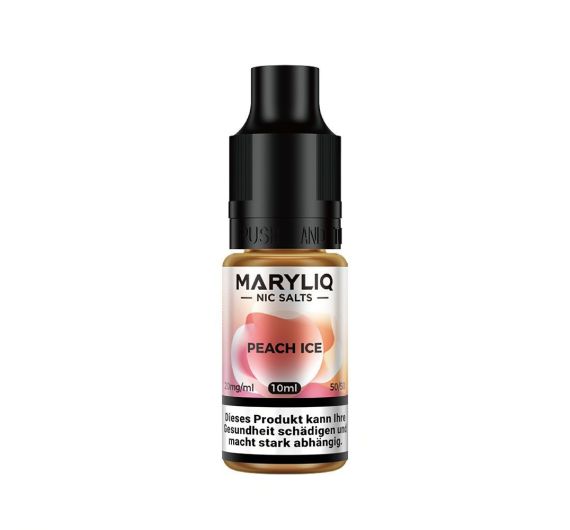 Lost Mary MaryLiq - Peach Ice - 10ml Liquid (20mg Nik-Salz) Lost Mary MaryLiq - Peach Ice - 10ml Liquid (20mg Nik-Salz)