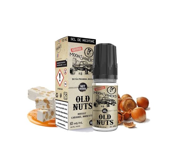 MoonShiners - Old Nuts - 10ml Liquid (Nik-Salz)