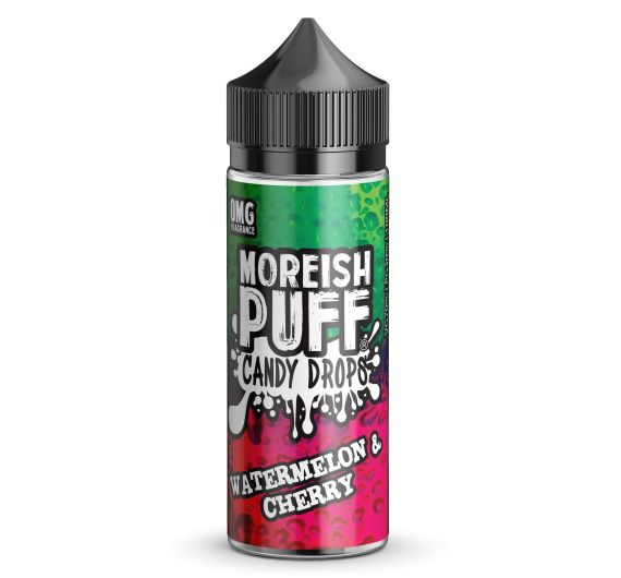 Moreish Puff Candy - Watermelon & Cherry - 100/120ml Liquid (Shortfill) Moreish Puff Candy - Watermelon & Cherry - 100/120ml Liquid (Shortfill)