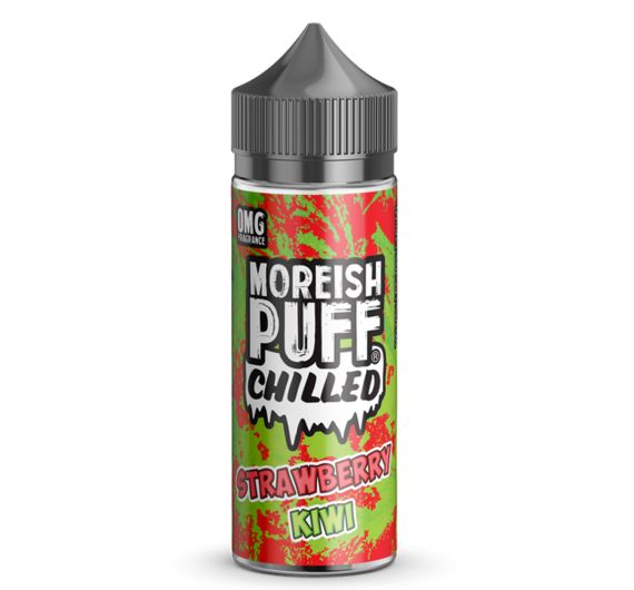 Moreish Puff Chilled - Strawberry Kiwi - 100/120ml Liquid (Shortfill)