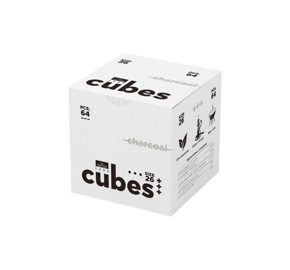 NameLess Lesscubes 26mm 1kg Naturkohle