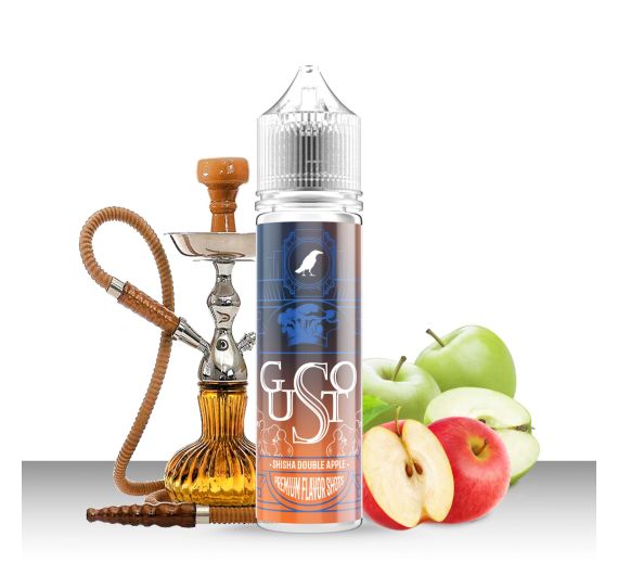 Omerta Liquids Gusto - Shisha Double Apple - 10/60ml Liquid (Longfill)