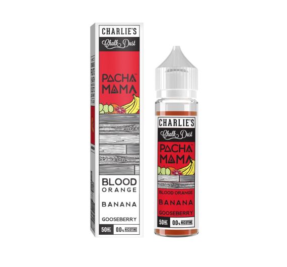 Charlie's Chalk Dust Pacha Mama - Blood Orange Banana Gooseberry - 50/60ml Liquid (Shortfill)