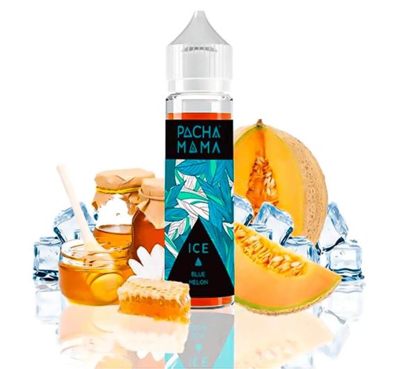 Charlies Chalk Dust Pacha Mama - Blue Melon Ice - 50/60ml Liquid (Shortfill)