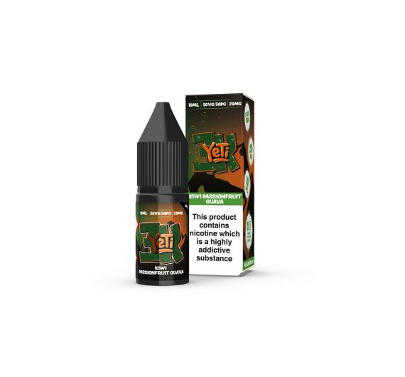 Prohibition Yeti 3K - Kiwi Passionfruit Guava - 10ml Liquid (Nik-Salz)