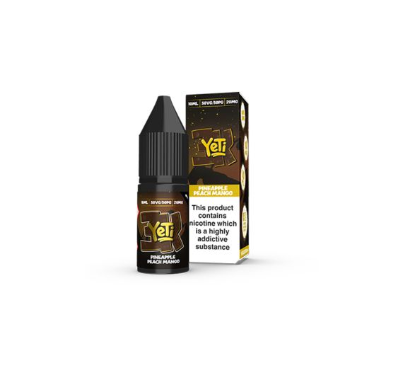 Prohibition Yeti 3K - Pineapple Peach Mango - 10ml Liquid (Nik-Salz)