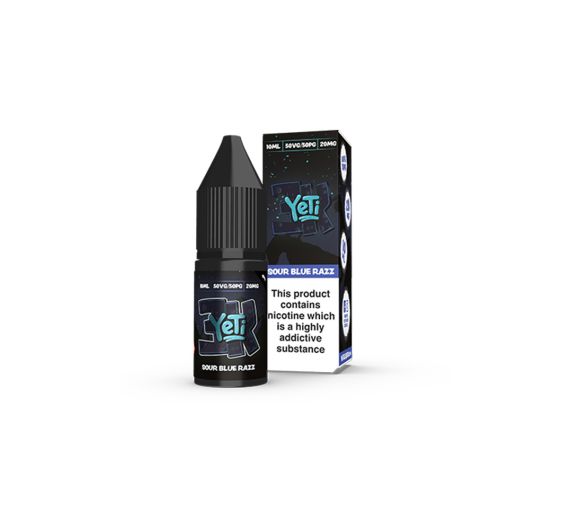 Prohibition Yeti 3K - Sour Blue Razz - 10ml Liquid (Nik-Salz) Prohibition Yeti 3K - Sour Blue Razz - 10ml Liquid (Nik-Salz)