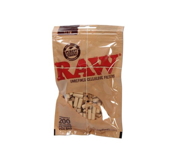 Raw - Unrefined Cellulose Filter Tips Slim