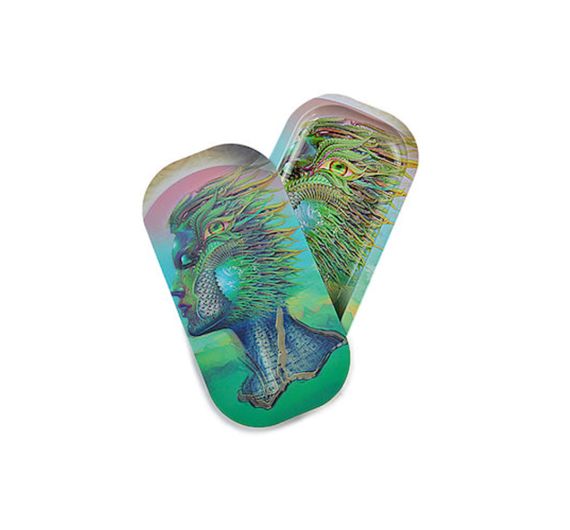 Holografische Mischschale - Metall - Lady Green Eye