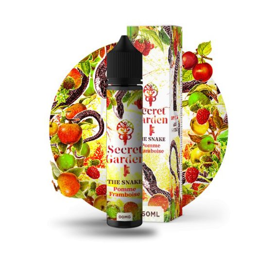 Secret LAb Secret Garden - The Snake - 50/60ml Liquid (Shortfill)