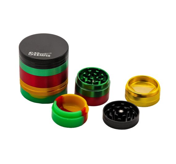 Sharper - Grinder - Grinder with Silicon Jar - (1.5")