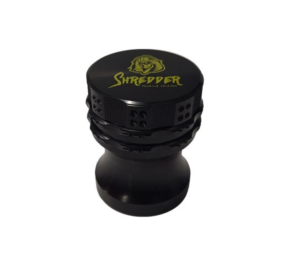 Shredder - Grinder - Black Curvy (2") Shredder - Grinder - Black Curvy (2")