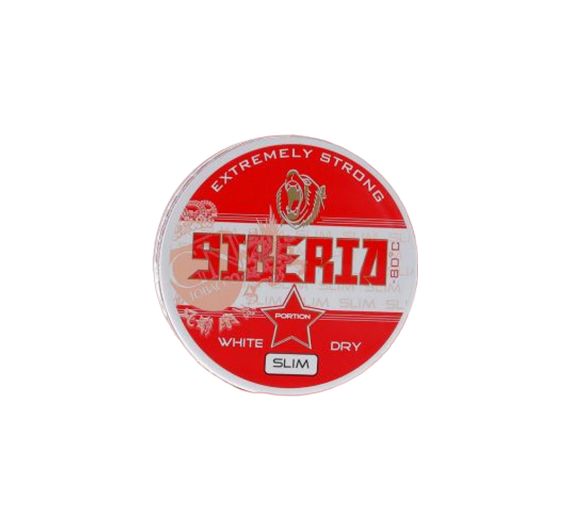 Siberia - Extreme White Dry Portion Slim - 13g - Snus Siberia - Extreme White Dry Portion Slim - 13g - Snus