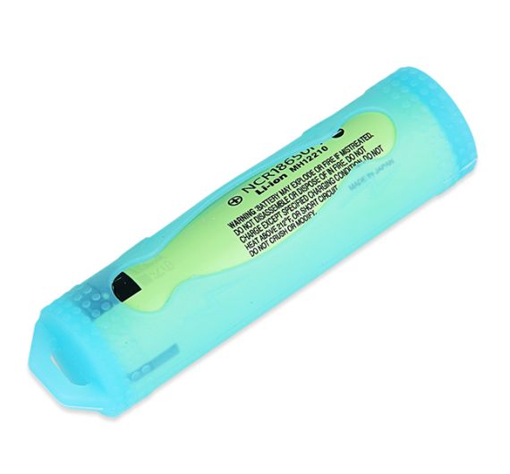 Silikon Case für 1x 18650er Batterie