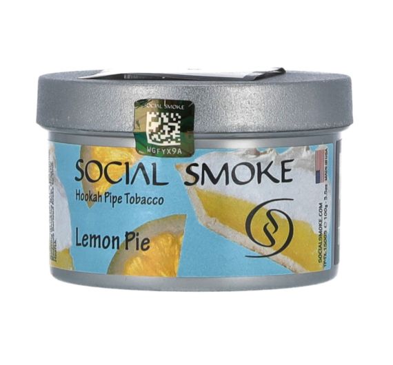 Social Smoke - Lemon Pie - 100g - Shisha Tabak Social Smoke - Lemon Pie - 100g - Shisha Tabak