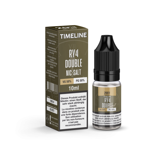 Timeline - RY4 Double - 10ml Liquid (Nik-Salz)